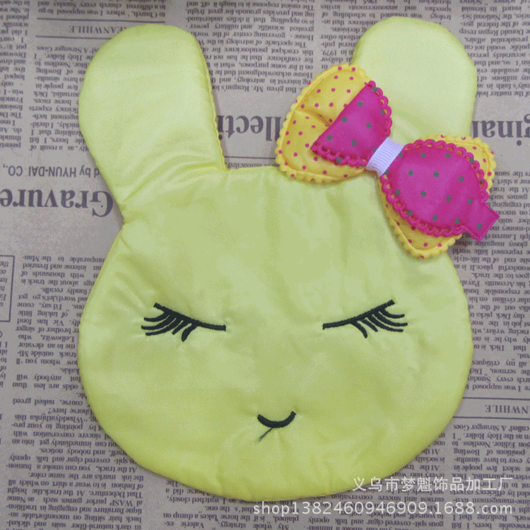 【厂家直销】服装爆版雨布蝴蝶机大兔子，适用于帽花，儿童头饰