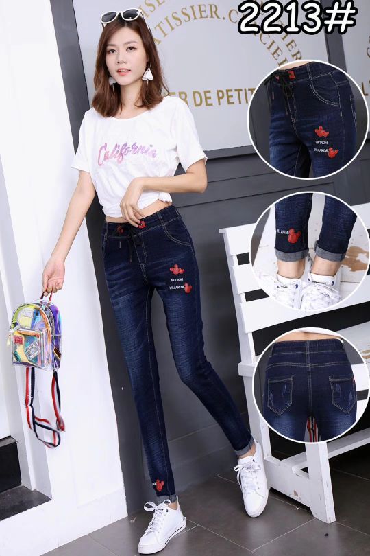 A variety of new wide leg jeans for women loose high-waisted pants new Haren pants wholesale