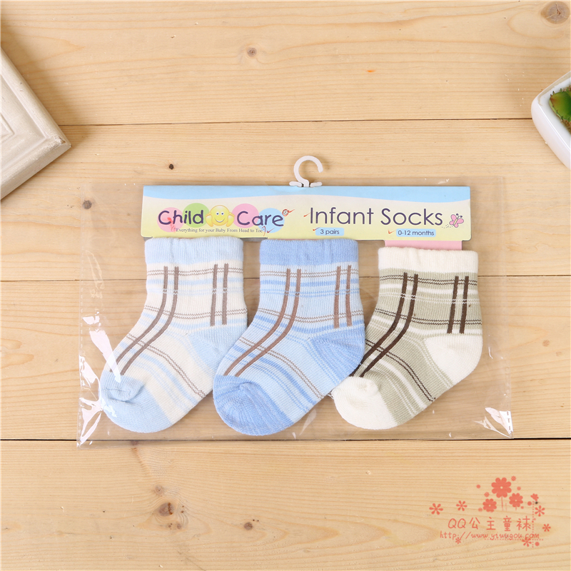 儿童袜夏季薄款春秋纯棉0-1岁婴儿袜新生儿宝宝袜子细节图