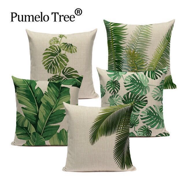 Customized logo linen fabric, super soft flamingo print sofa, car throw pillows, cushion covers and pillowcases based on provided images