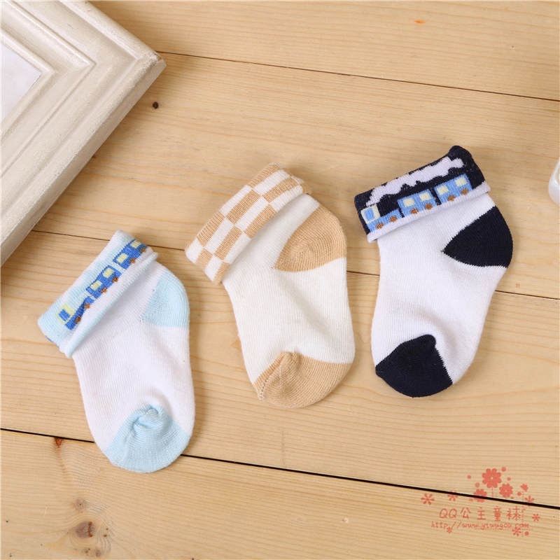 婴儿袜子纯棉春秋夏季超薄款儿童网眼袜宝宝袜防滑6-12个月01-3岁产品图