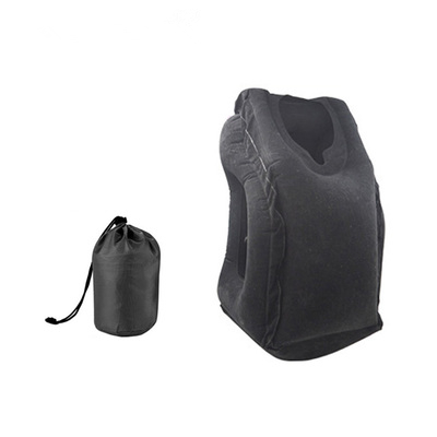 Inflatable throw pillow, car travel inflatable pillow details Picture