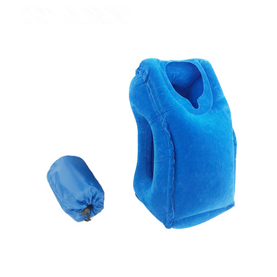 Inflatable throw pillow, car travel inflatable pillow Specification image
