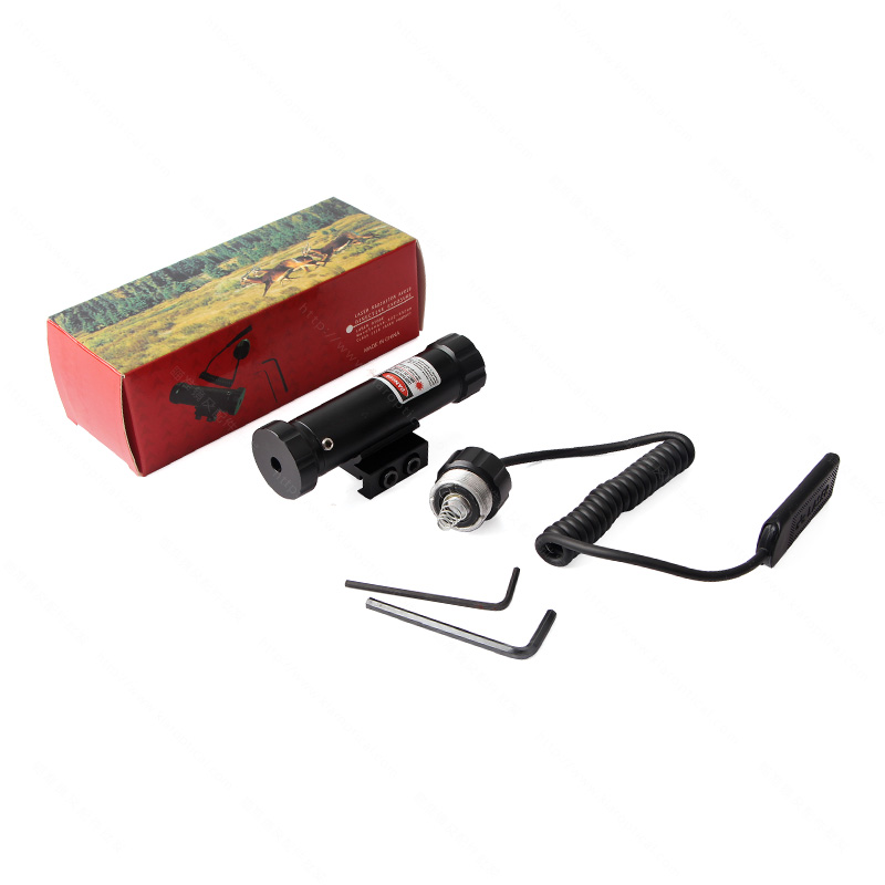 The outdoor red laser sight aims at the red laser details Picture