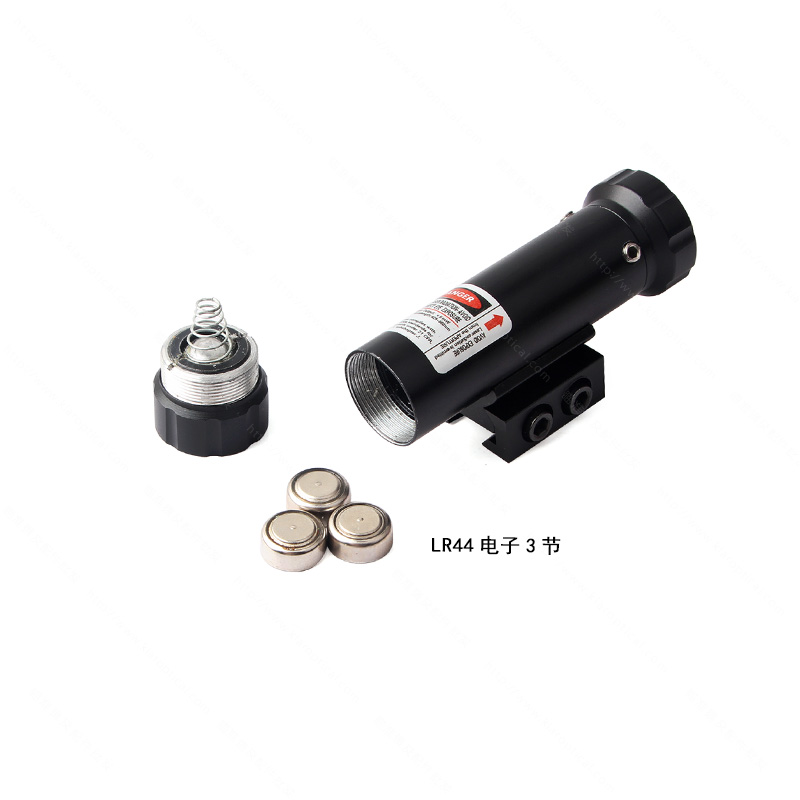 The outdoor red laser sight aims at the red laser Specification image