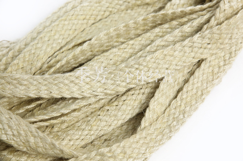 厂家供应优质黄麻编织带 黄麻织带 黄麻绳 批发 直销产品图