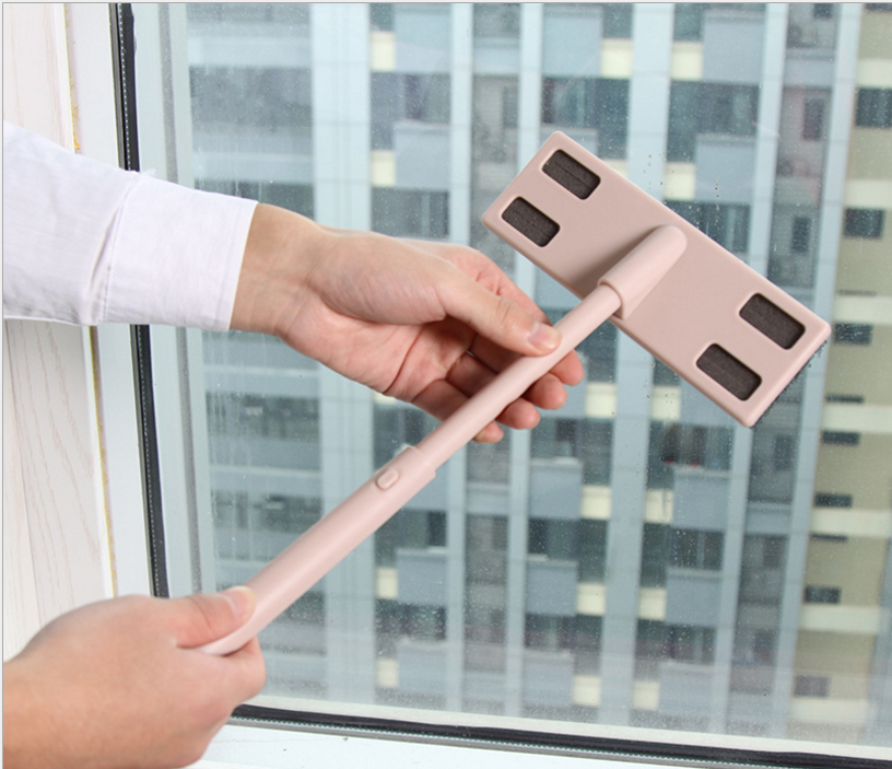 可伸缩纱窗清洁刷擦窗器家用窗户清洗工具多功能窗纱清洁器