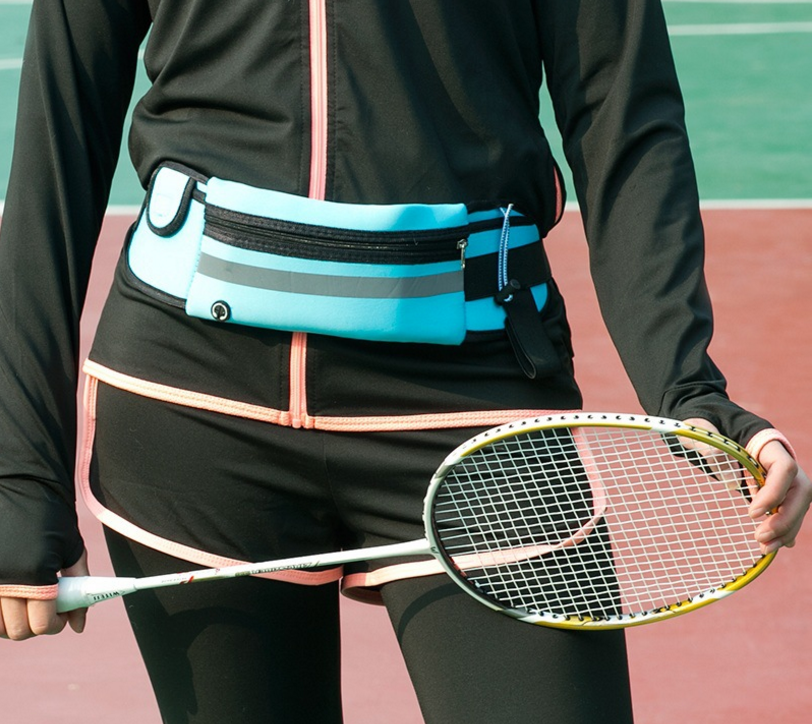 运动腰包户外运动骑行小腰包涤纶防水健身隐形包健身装备运动腰包产品图