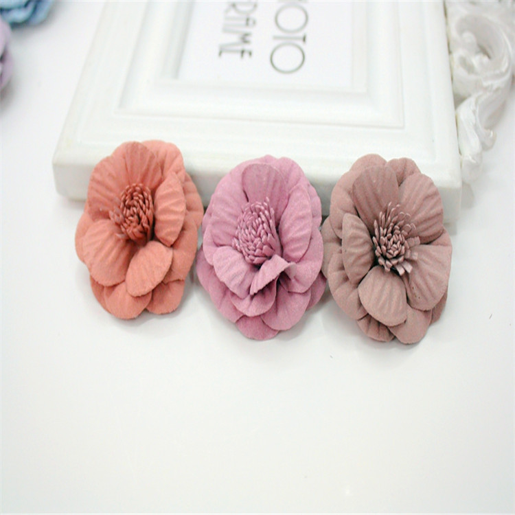 Diy Microfiber Flowers Handmade Hair Accessories Accessories Headwear Clothing Accessories Manufacturers Direct Sales details Picture