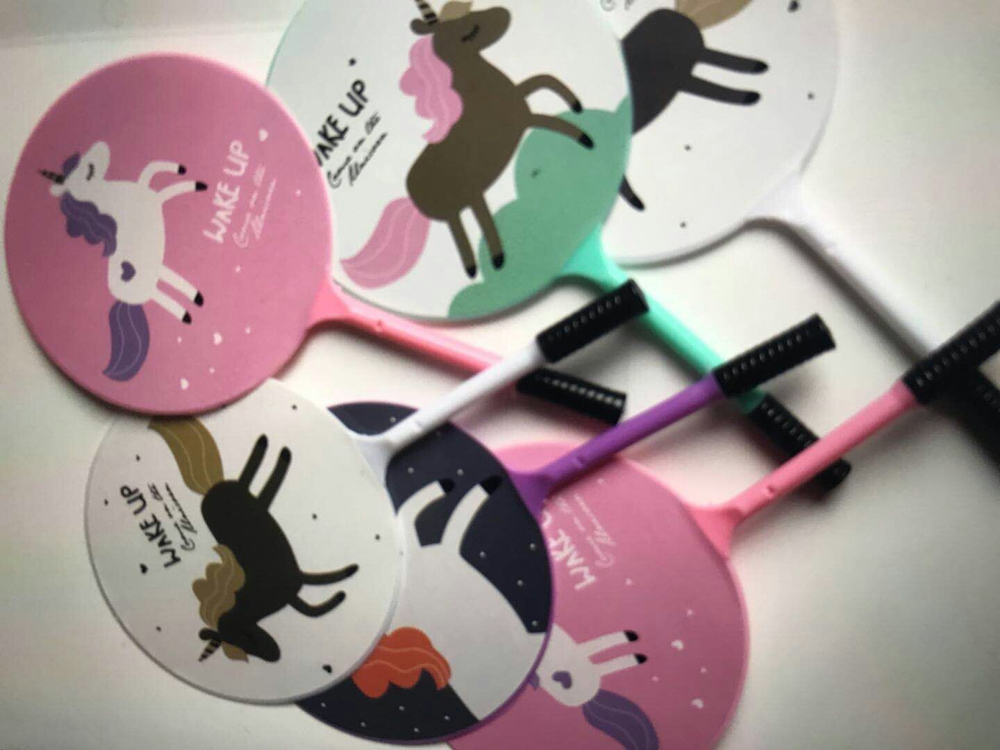 创意中性笔 可爱卡通扇子笔可订制logo广告笔宣传笔 学生奖品礼品