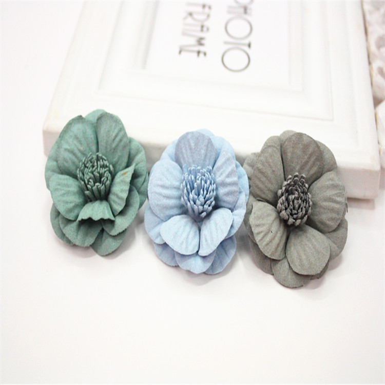 Diy Microfiber Flowers Handmade Hair Accessories Accessories Headwear Clothing Accessories Manufacturers Direct Sales