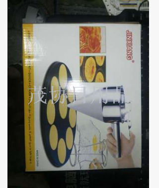 Stainless steel conical rack funnel, takoyaki oil pan with rack, syrup measuring device, suitable for cake shops