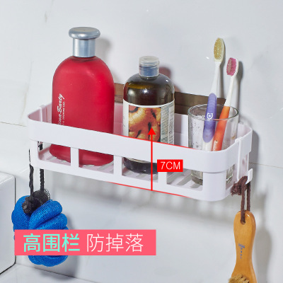 Bathroom Bathroom Storage Shelf Storage Shelf Washstand Suction Wall Storage Shelf Free Of Drilling details Picture