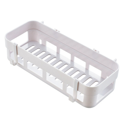 Bathroom Bathroom Storage Shelf Storage Shelf Washstand Suction Wall Storage Shelf Free Of Drilling Application Scenario