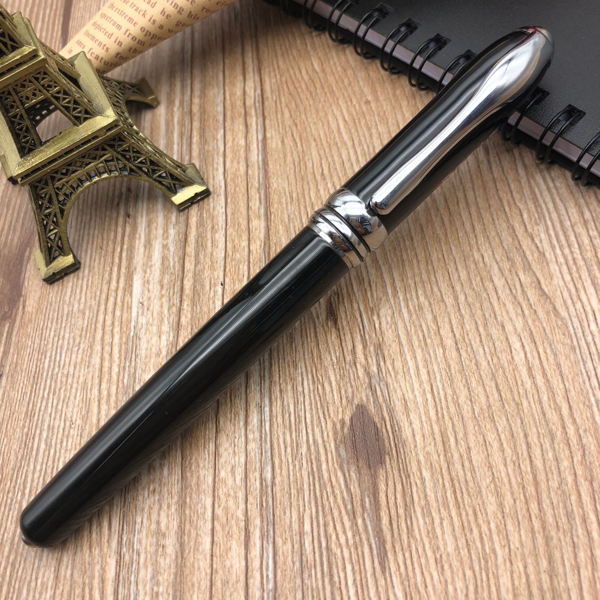 New high-end signature pens, metal ballpoint pens, fountain pens, business style, car travel, insurance, gift pens, advertising pens Specification image