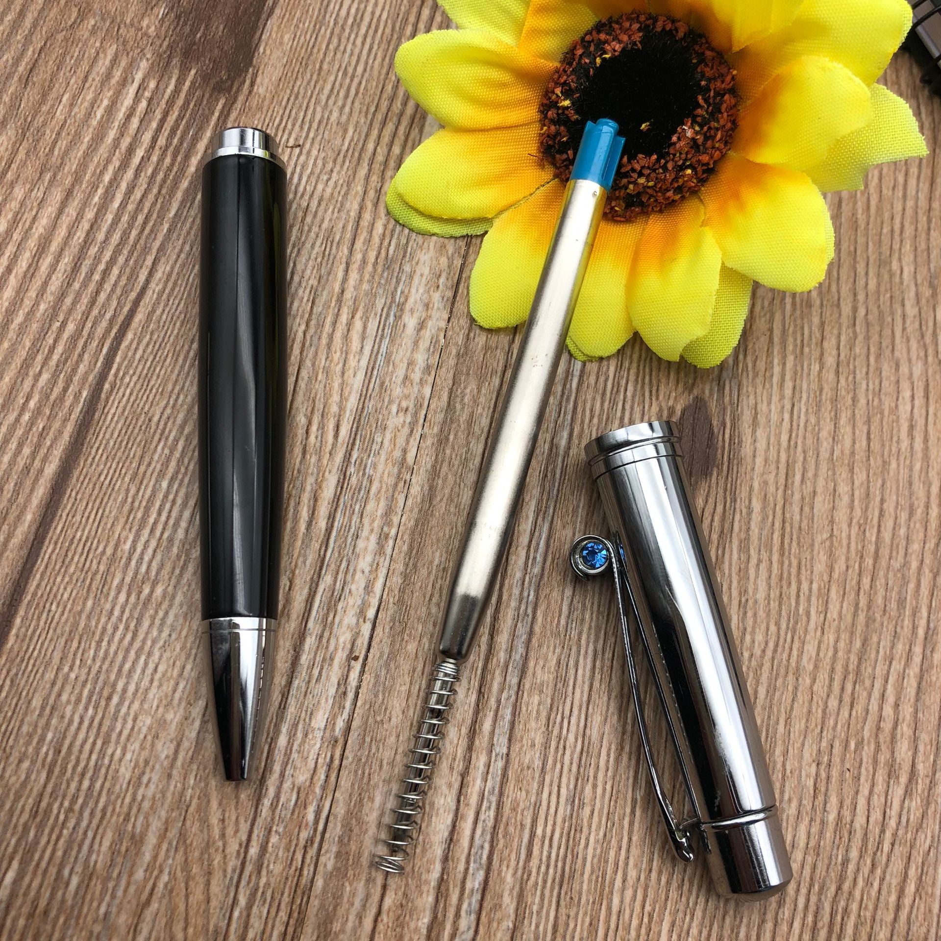 Wengang Minghao Pen Office culture writing tools Ballpoint pens, new high-end rotating ballpoint pens from Zhongyou, metal ballpoint pens, advertising company pens, gift pens, customizable Specification drawing
