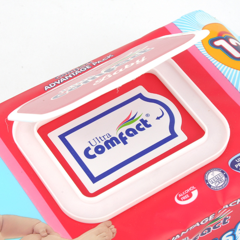Xichaicai Baby Wet Wipes 120 packs with covers, 120 pieces of baby hand and mouth wet wipes, wholesale from the manufacturer Application Scenario