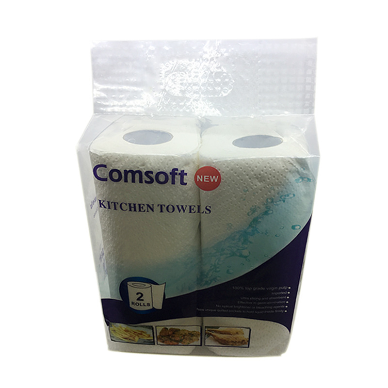 Comsoft kitchen paper towels large roll kitchen paper oil absorption paper water absorption paper factory direct wholesale Specification drawing