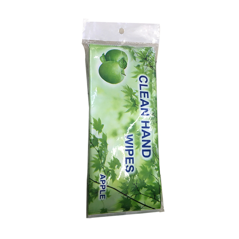 Single-piece wet wipes, simple disposable wet wipes, cleaning wet wipes, creative wet wipes, customized hotel advertisements, disinfection wet wipes Specification image