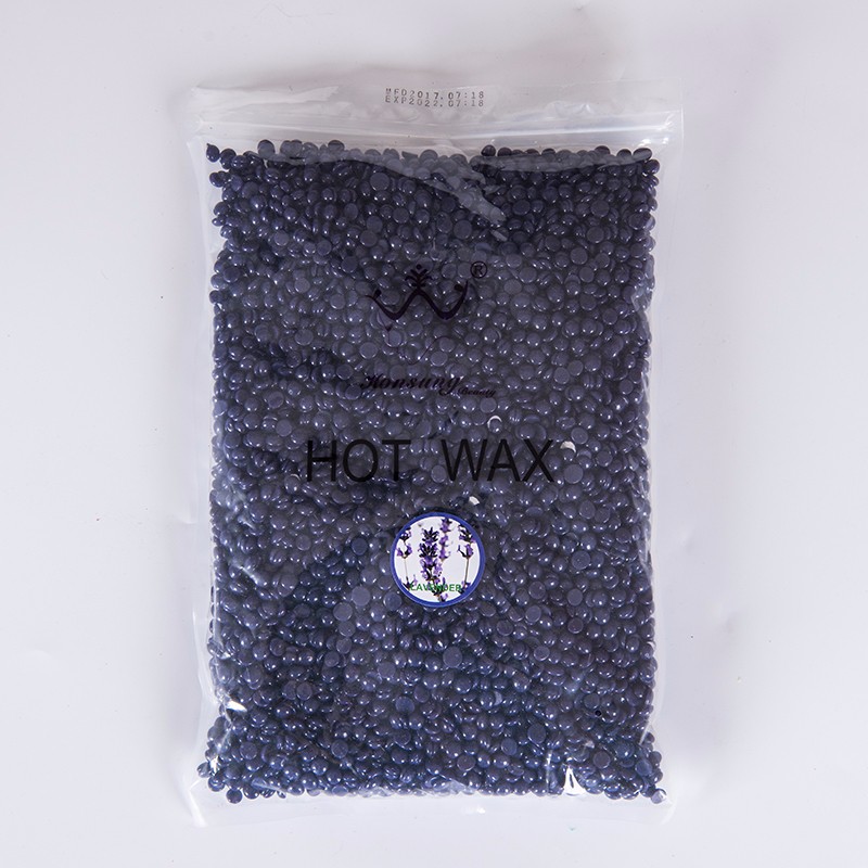 Rosin wax 1000g, wax bean hair removal wax with lavender flavor