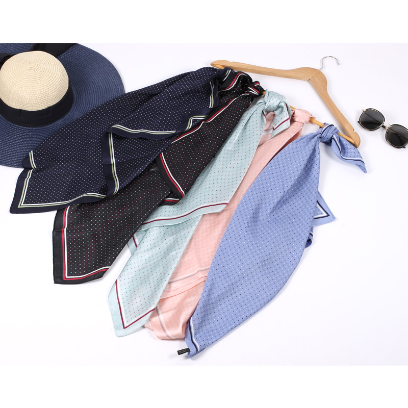 Japan And South Korea New Little Square Scarf Scarf Bag Fashion Everything With Silk Scarf Female Manufacturers Custom details Picture