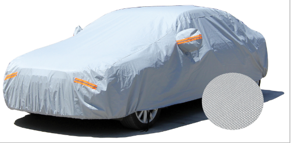 厂家直销棉绒加厚汽车车衣防雨防晒四季车罩批发