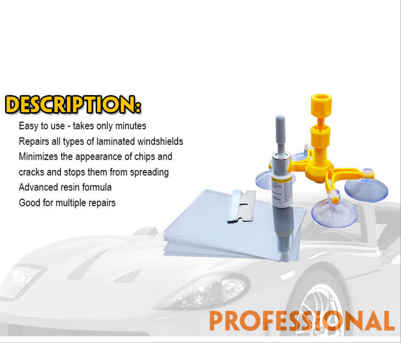 汽车玻璃修复液实物图