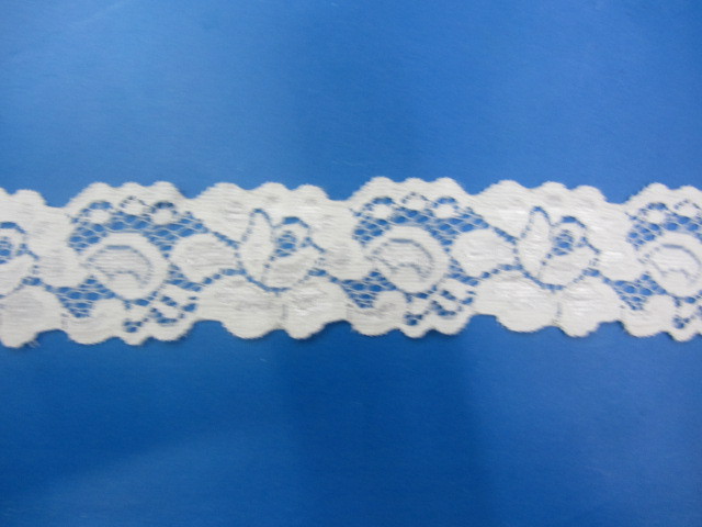 Factory direct sales of elastic lace, Fujian Longxing lace, best-selling items. Bulk purchase offers better prices