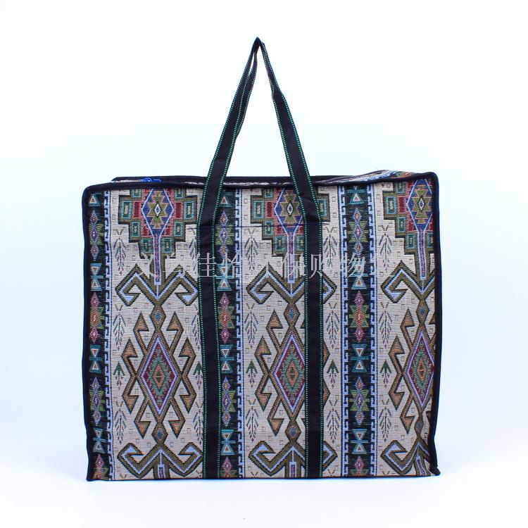 Linen bag, linen material bag, non-woven fabric eco-friendly bag, moving bag, 62*45*25