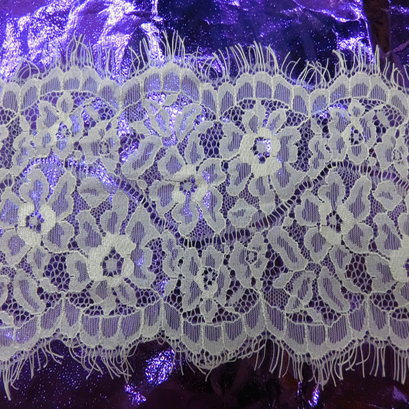 厂家直销福建龙兴花边蕾丝花边经典睫毛边货号001细节图