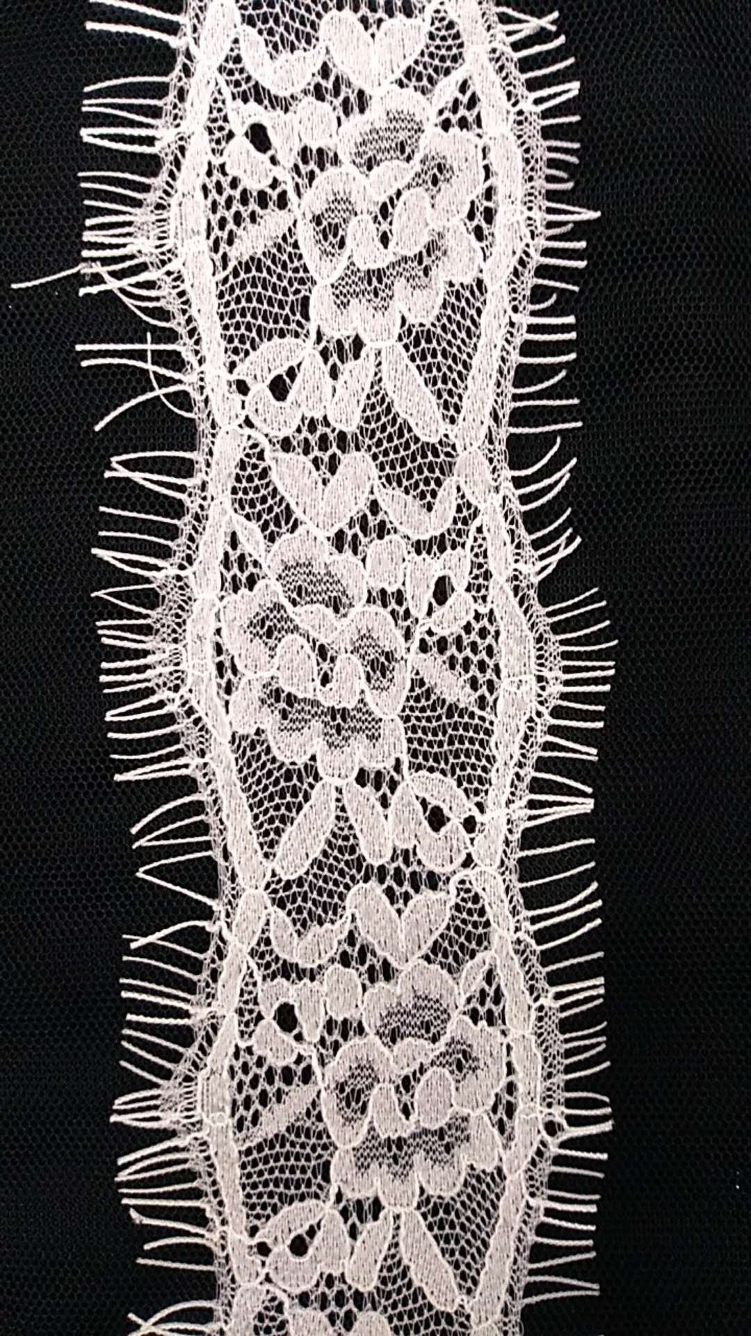 Fujian Longxing Lace Factory Direct Sales, professional warp knitted best-selling eyelashes 6 cm, Product number: 908 Specification image