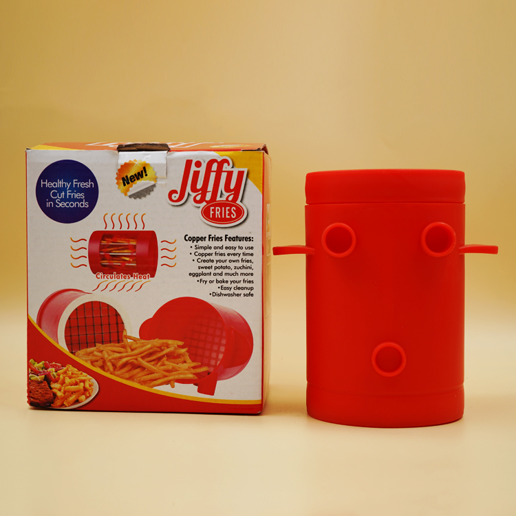 Manufacturers direct sales explosive French fries baking machine potato slicer easy to carry French fries box