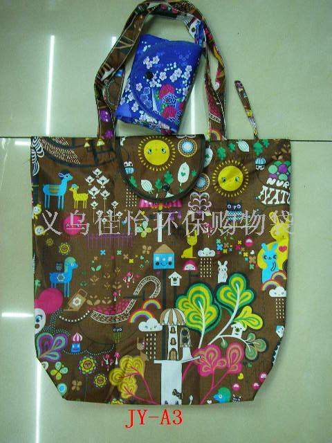 Factory direct sales: shopping bags, folding bags, eco-friendly bags, handbags, colored bags details Picture