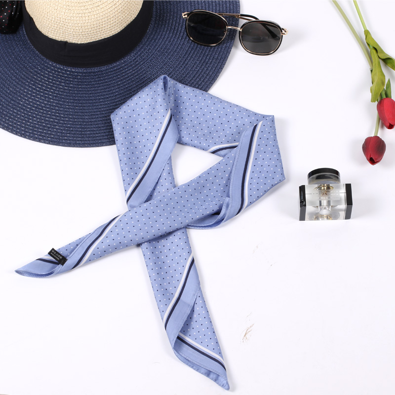 Japan And South Korea New Little Square Scarf Scarf Bag Fashion Everything With Silk Scarf Female Manufacturers Custom