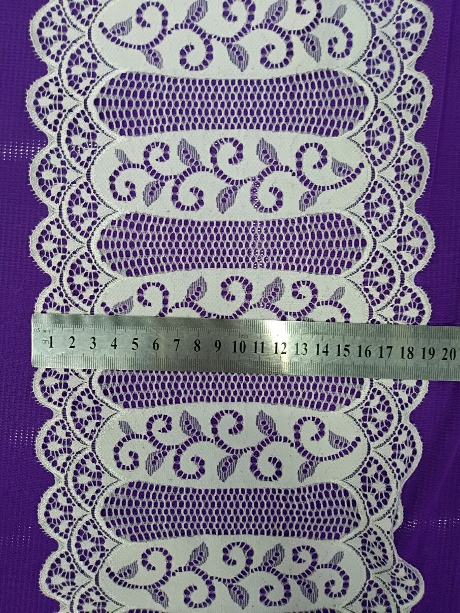 18 cm nylon stretch lace lace-trimmed clothing, bras, underwear, scarves, lace item number 4381