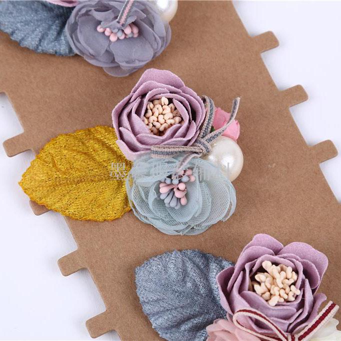 新款DIY手工花服装辅料花朵头饰发饰鞋服花朵厂家批发产品图