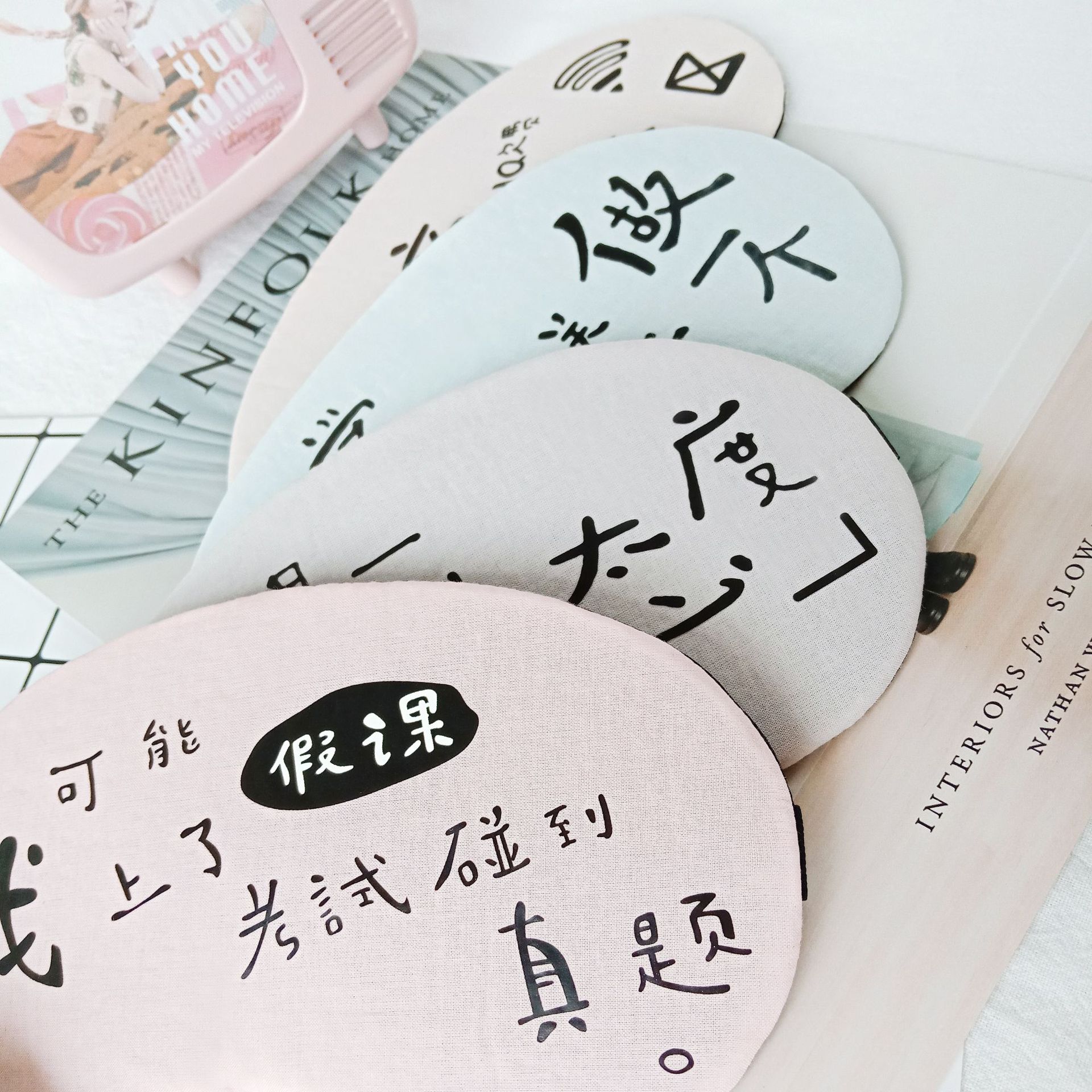 可爱卡通睡眠遮光 冷热敷 棉麻透气护眼罩抖音款睡觉神器产品图