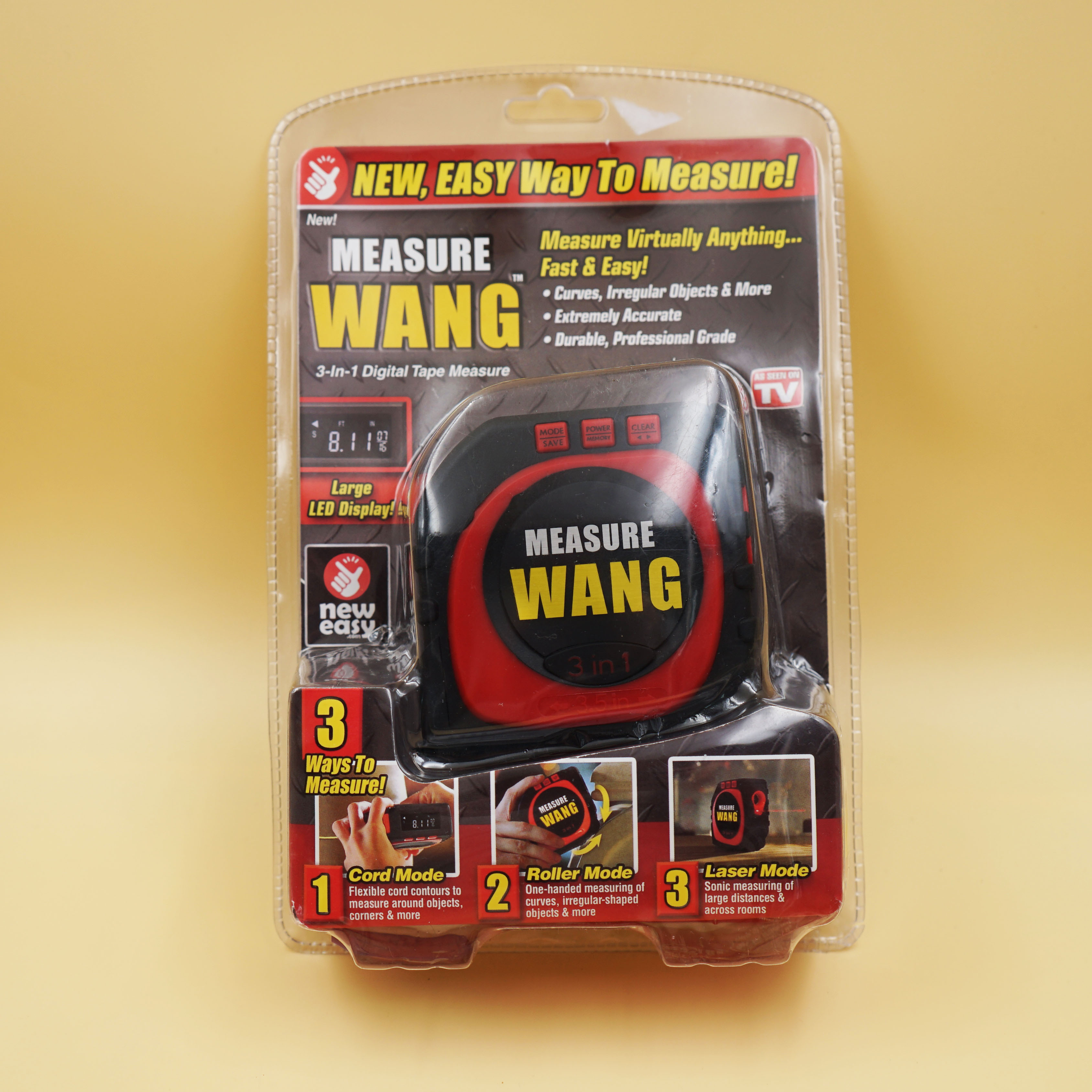 工厂直营 爆款激光量尺机3合一测量卷尺 爆款