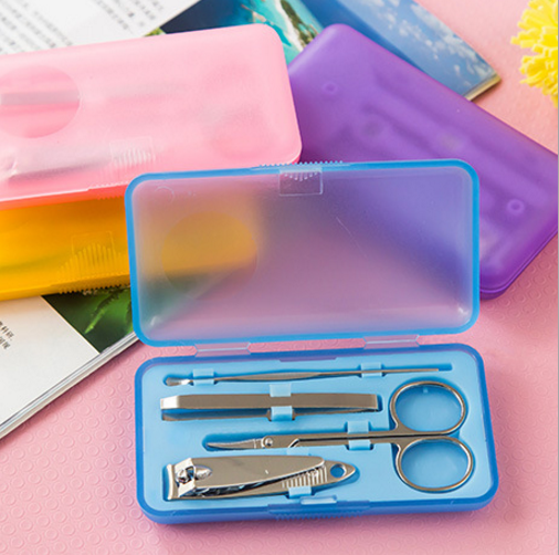 Stainless steel Nail art set Portable nail clipper beauty set Nail clipper set full figure