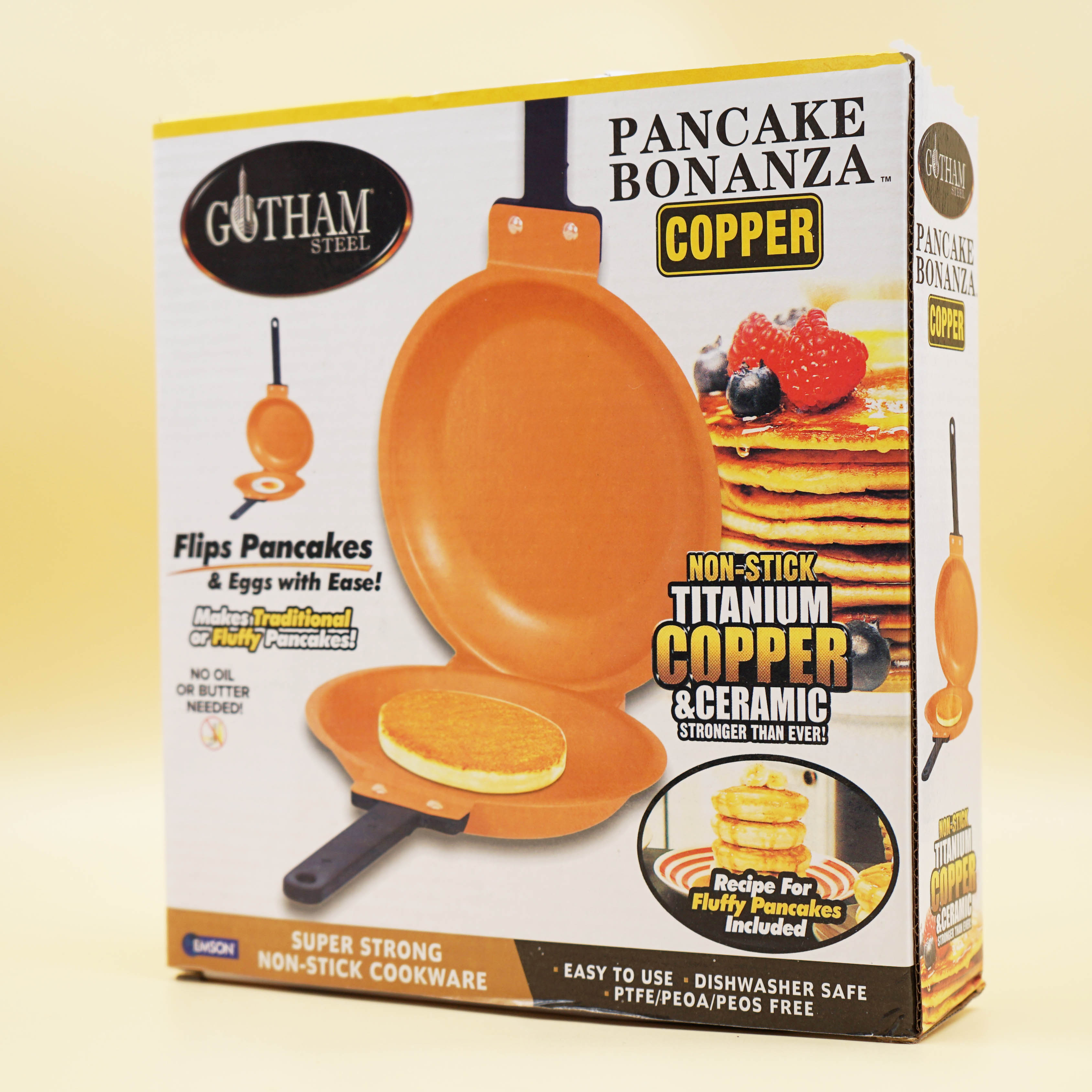 爆款双面煎锅不粘锅pancake bonanza