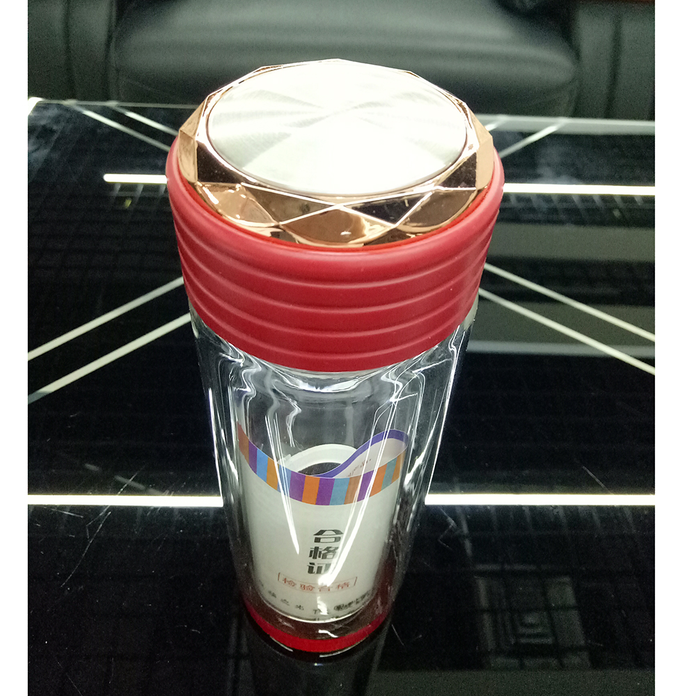 玻璃杯茶杯男隔热高档带把水晶杯子办公商务创意车载便携水杯细节图