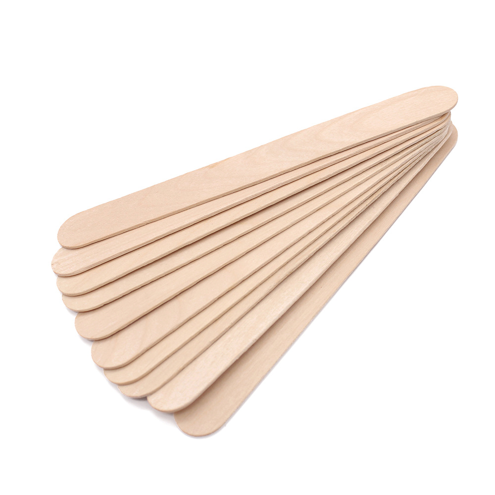Doll Wax waxing stick beauty hair removal care tools, high-quality wooden tongue pressing stick hair removal wax scraping stick wholesale details Picture
