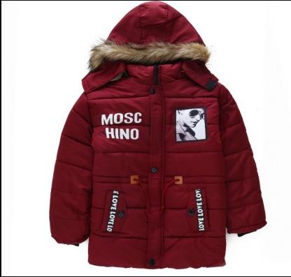 New children's clothing for boys big children winter cotton-padded coat thickened large children cotton-padded coat