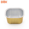 Doll Wax融蜡器皿150g金色铝箔碗脱毛融蜡碗可耐高温方形跨境专供产品图