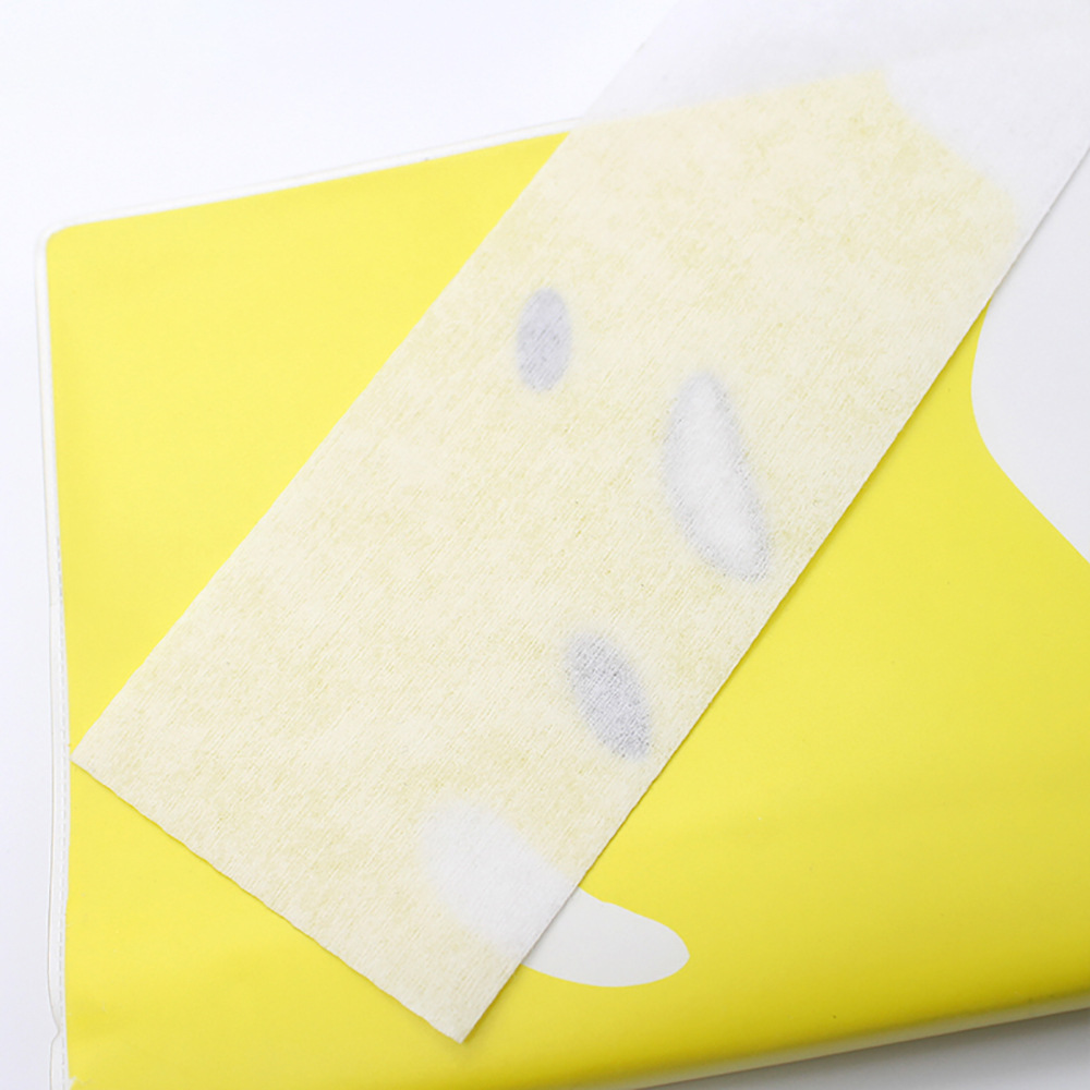 Doll Wax hair removal paper, thickened non-woven fabric, amber hair removal cloth, 100 pieces per pack, 7*20cm details Picture