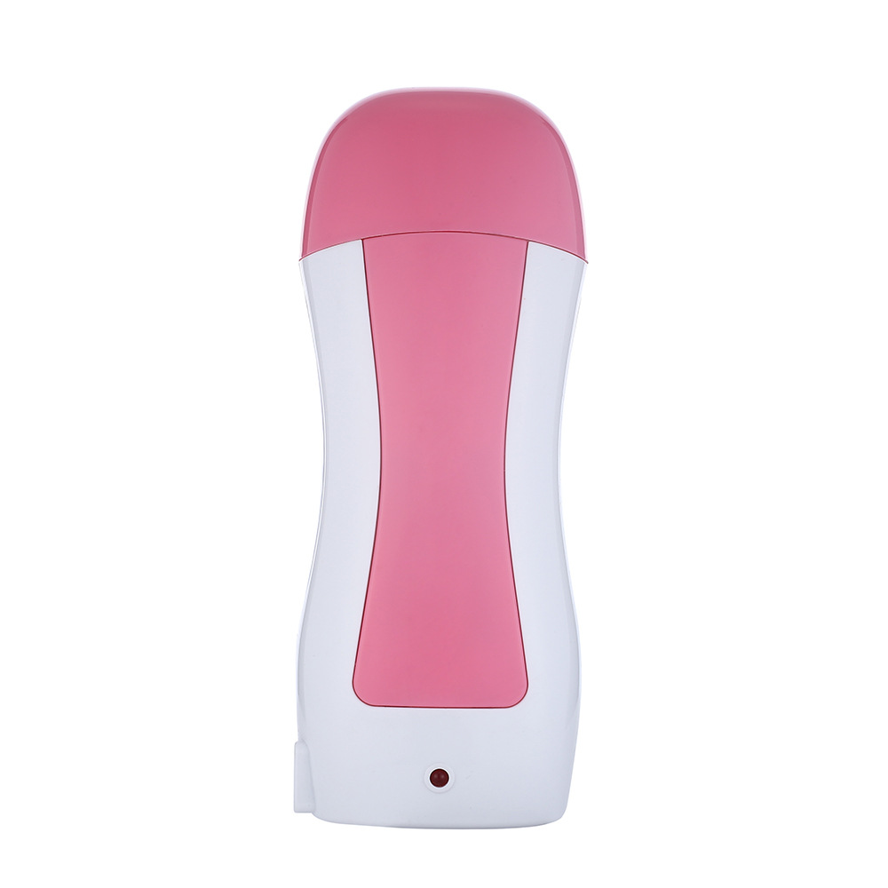 Cross-border exclusive 100g wax strip dedicated heating instrument, beeswax melting machine, portable single-tube pink wax therapy machine