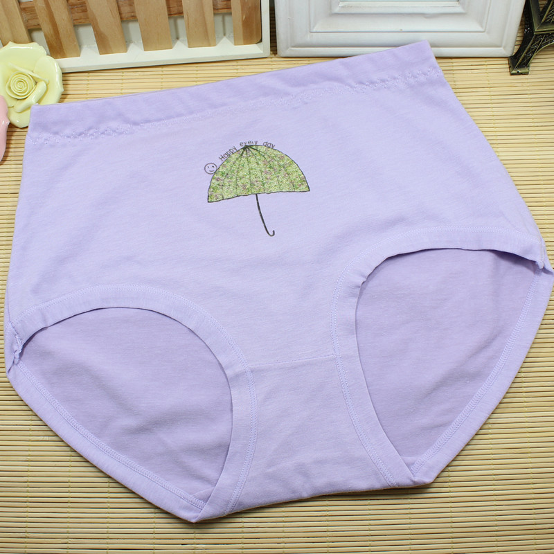 Cotton Underwear Ladies High Waist Briefs Cotton Sexy Breathable Pants Manufacturers Direct Sales 4231 details Picture