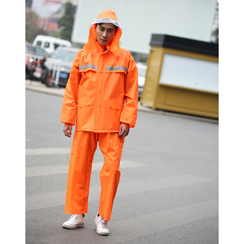 分体雨衣、雨披实物图