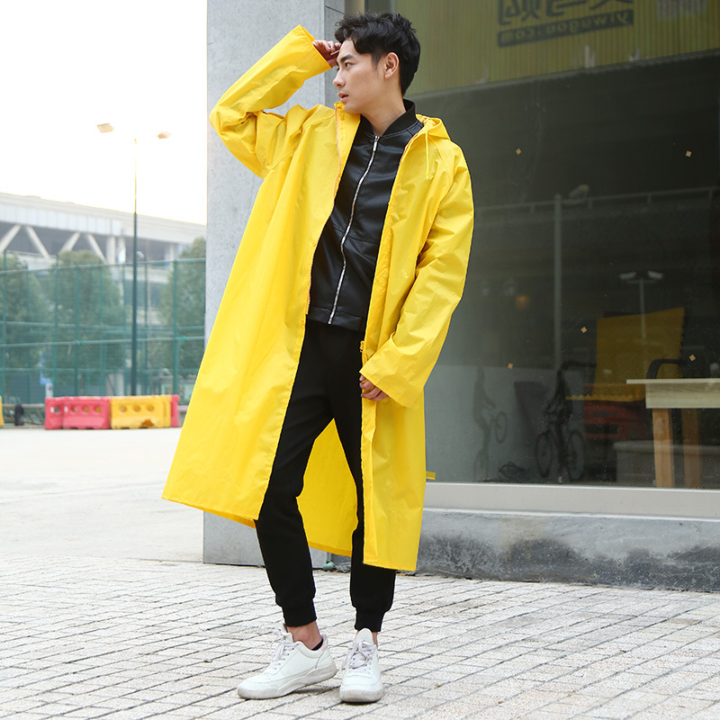 New outdoor sports cycling raincoat, fashionable and creative adult waterproof overcoat, pvc raincoat manufacturer wholesale and customization details Picture