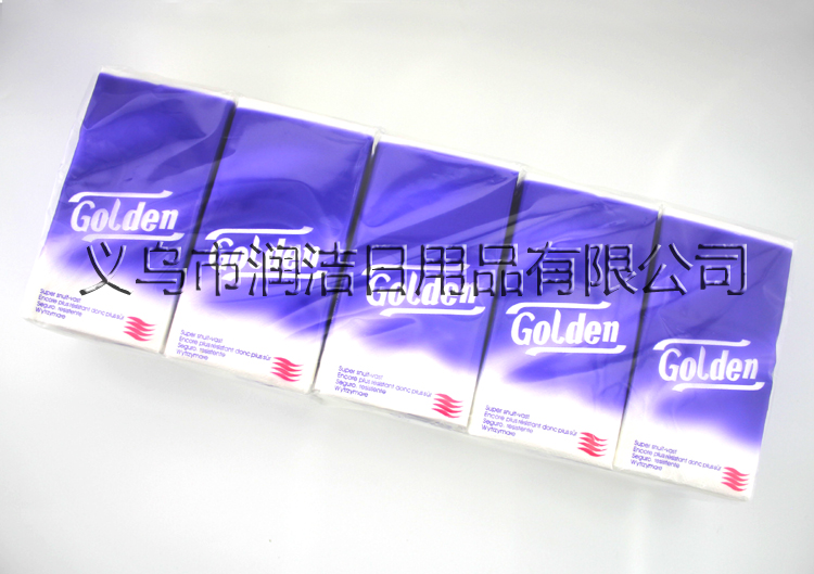 Factory direct three - layer handkerchief paper wood pulp paper handkerchiefs with tissue paper napkins thumbnail